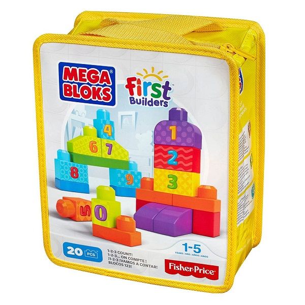 BỘ ĐỒ CHƠI XẾP KHỐI SỐ ĐẾM MEGABLOCKS DLH85