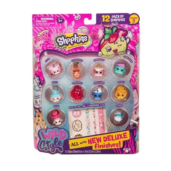 Đồ Chơi 12 Món Shopkins - Season 9 (56697)