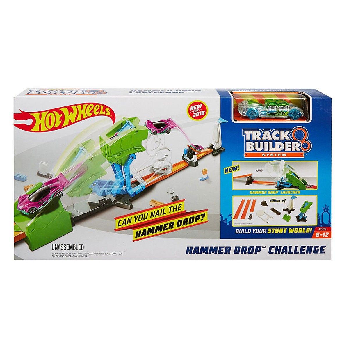 Đồ Chơi Bộ Đường Đua Thử Thách Trên Không Hot Wheels FLL00