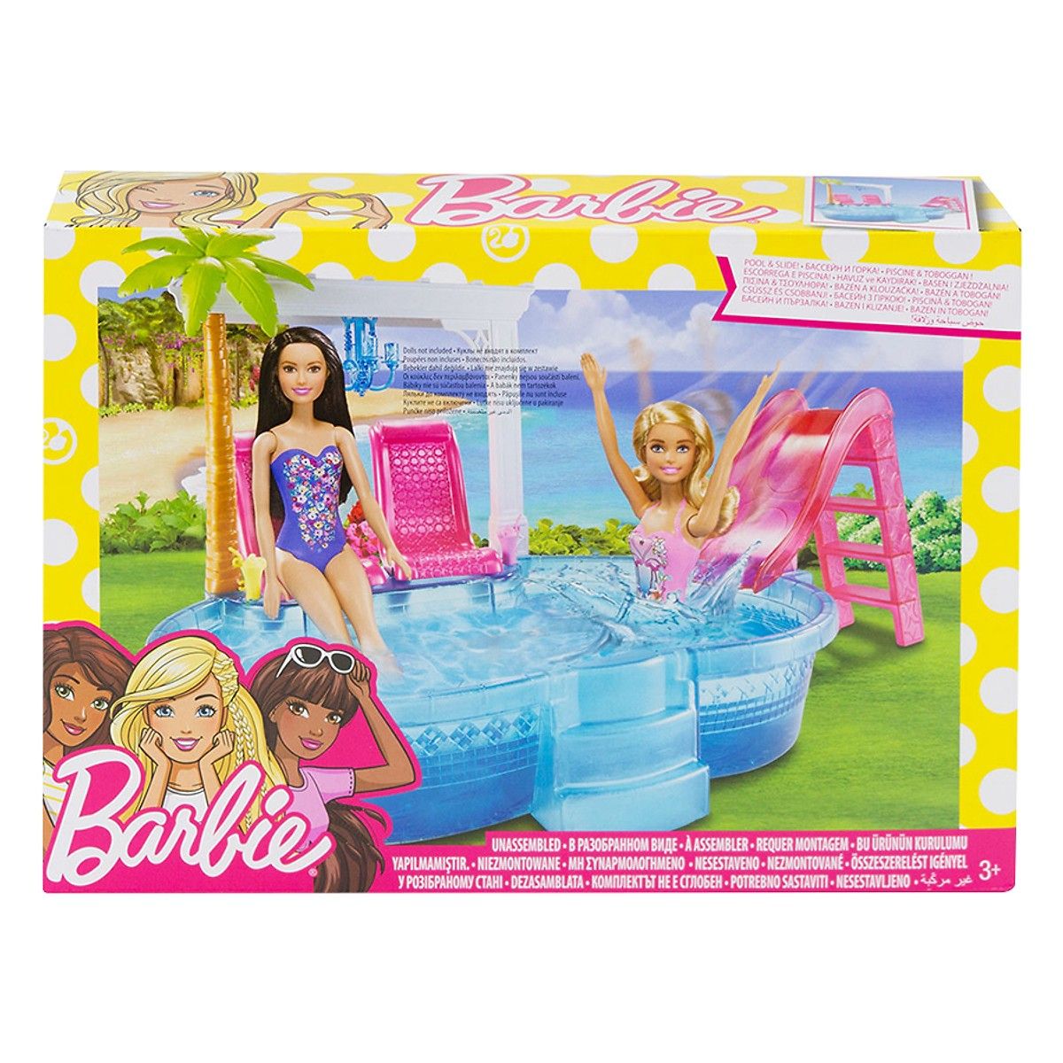 Đồ Chơi Hồ Bơi Barbie DGW22