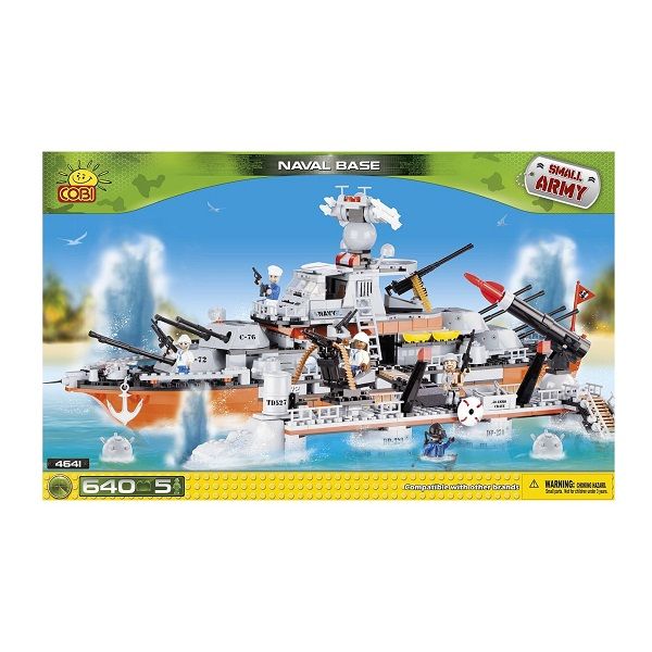 TLM COBI 4641 LẮP RÁP TÀU THUỶ LOẠI VỪA