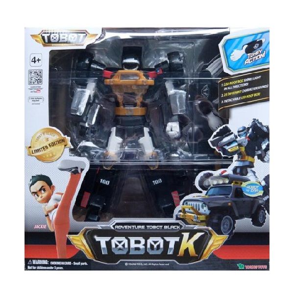 Đồ Chơi Mô Hình Lắp Ráp Tobot K Black