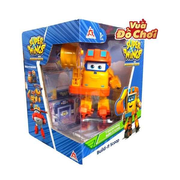 Đồ Chơi Robot Biến Hình Cỡ Lớn Scoop Xây Dựng