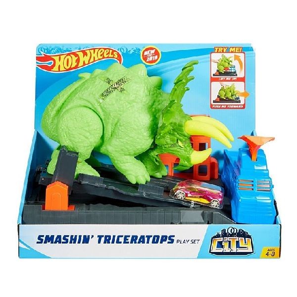 Thử Thách Tam Giác Long Dũng Mãnh Hot Wheels GBF97