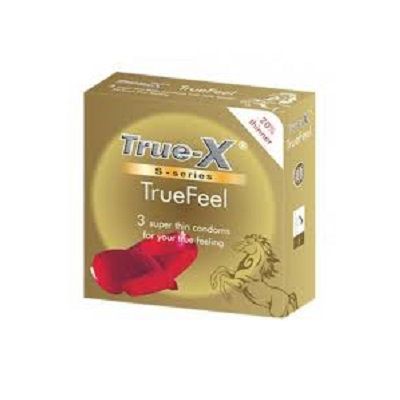 Bao Cao Su Cao Cấp True-X TrueFeel - Hộp 3 Bao