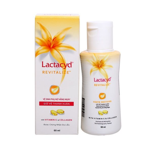 Dung Dịch Vệ Sinh Phụ Nữ Lactacyd Revitalize (60ml)