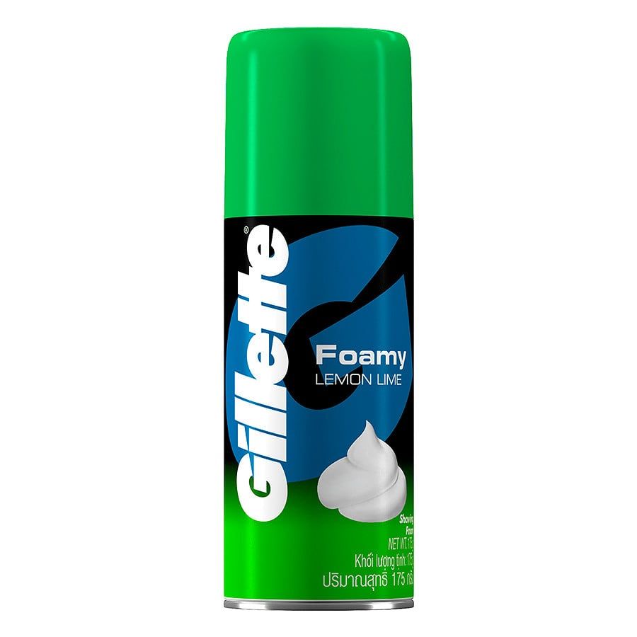 Bọt Cạo Râu Gillette Hương Chanh 175g