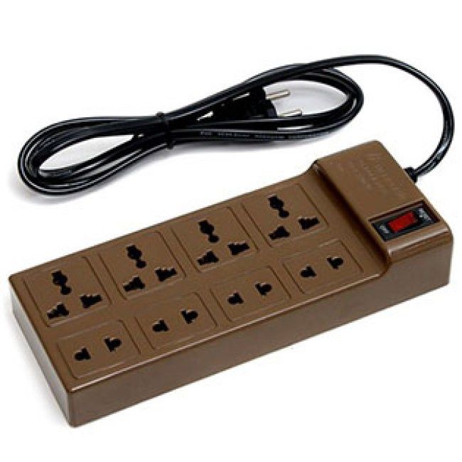 Ổ Cắm Điện Nakagami 8 Lỗ Dây 3M