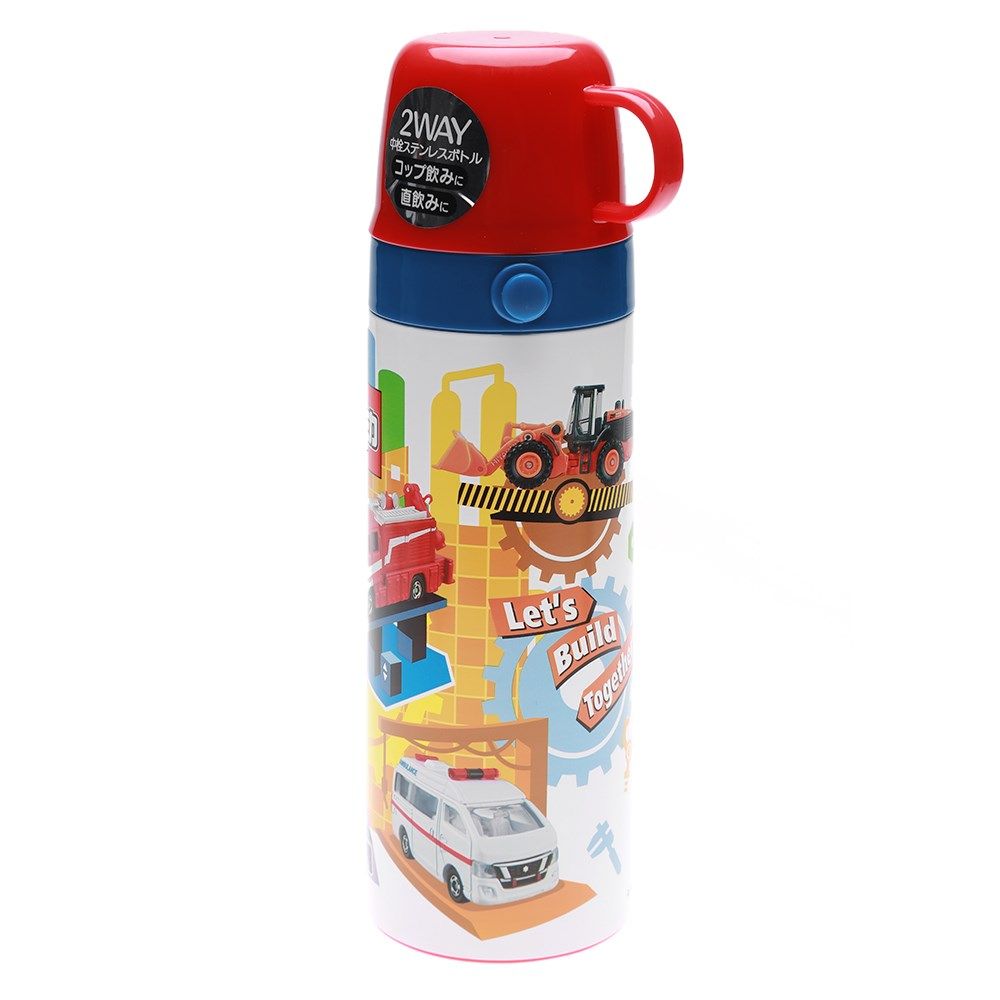 Bình Giữ Nhiệt Nắp Ly Skater 600ml Tomica 16