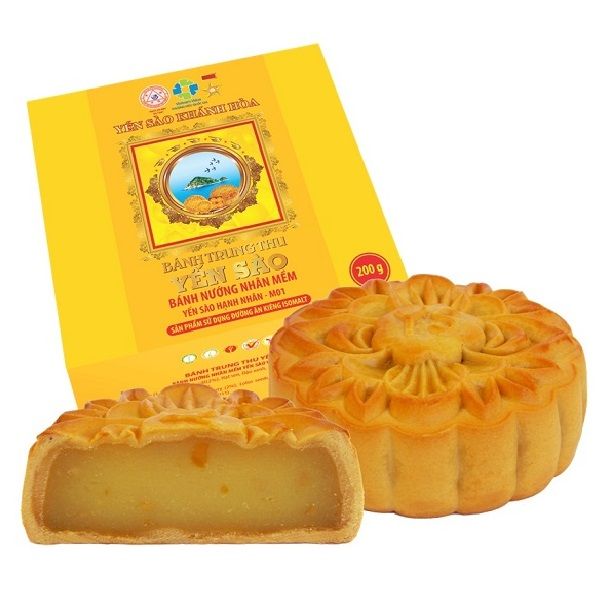 Bánh Trung Thu Yến Sào Sanest Khánh Hòa Nhân Mềm Hạnh Nhân 200g