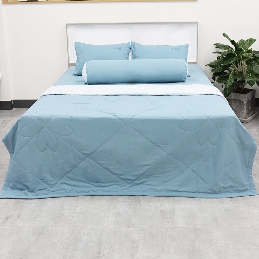 Bộ Ga Chun K-Bedding KSS 160x200cm - 2 Màu