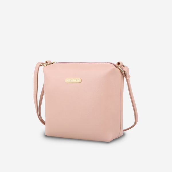 Túi Đeo Chéo Nữ Phom Vuông Nữ Tính JO BY IDIGO FB2-1228-151 Hồng Phấn (Store 1001)