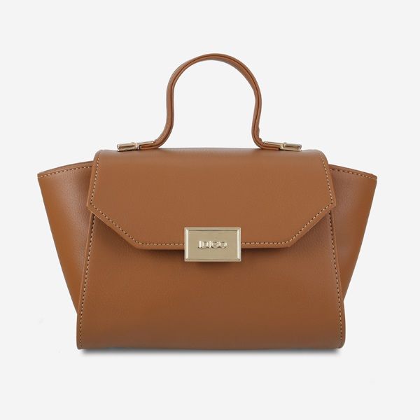 Túi Xách Tay & Đeo Chéo Nữ Nắp Gập Khóa Kim Loại Thanh Lịch IDIGO Màu Bò Vàng FB2-4101-493 (Store 1001)
