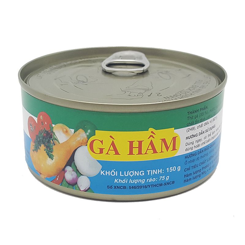 Gà Hầm Vissan Đóng Hộp - 150g