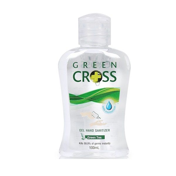 Gel Rửa Tay Green Cross Hương Trà Xanh - Chai 100ml