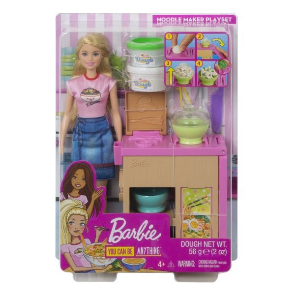 Đồ Chơi Barbie Cùng Barbie Làm Mỳ GHK43