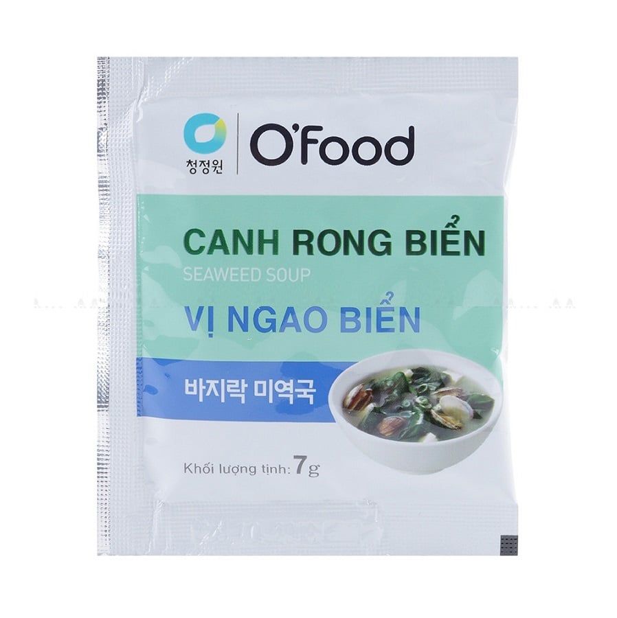 Gia Vị Canh Rong Biển Vị Ngao Biển O'Food - Gói 7g