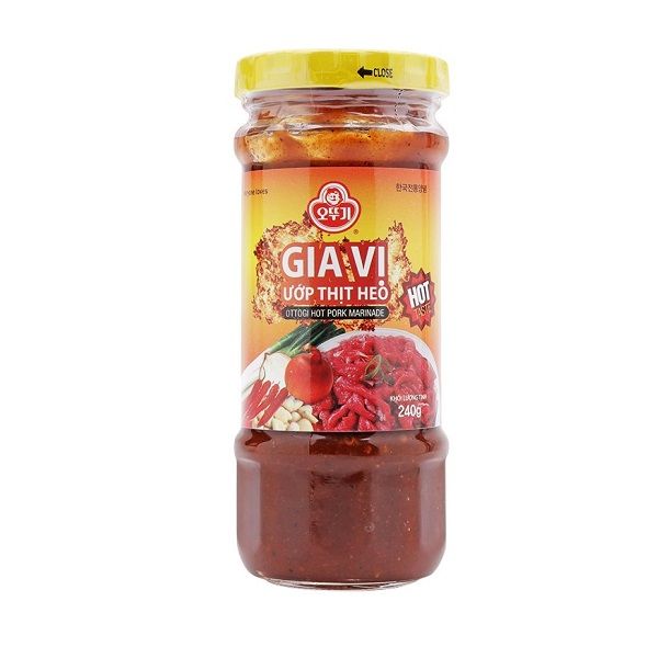 Gia Vị Ướp Thịt Heo Cay Ottogi - Lọ 240g