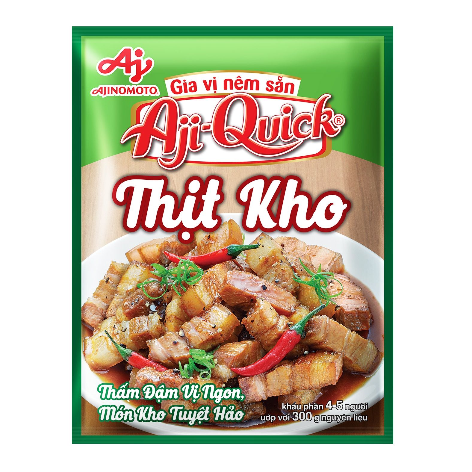 Gia Vị Nêm Sẵn Aji-Quick Thịt Kho 31g