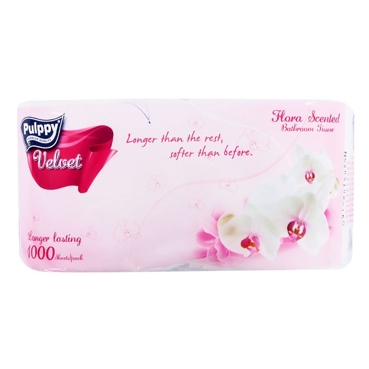 Giấy Vệ Sinh Pulppy Velvet 2 Cuộn Hương Hoa