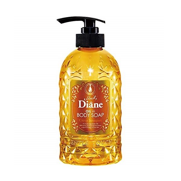 Sữa Tắm Tinh Dầu Hương Cam Quýt Moist Diane Oil In Body Soap Citrus Bouquet 500ml
