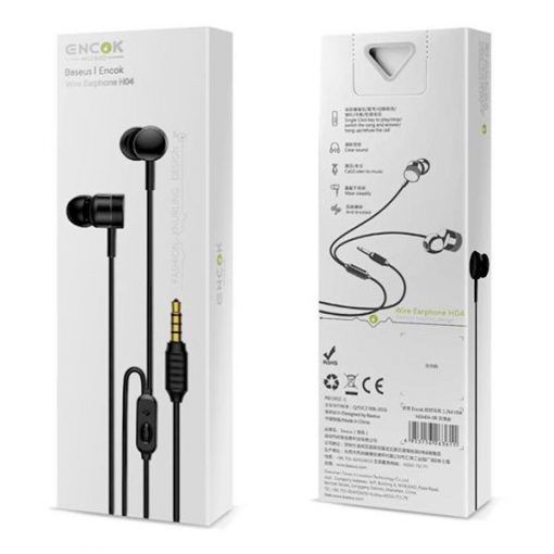 Tai Nghe Kim Loại Baseus Encok H04