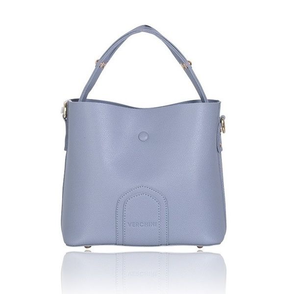 Túi 1 Quai Xẻ Rãnh 3 Ngăn Mini Màu Xanh Verchini TFV05 (Store 1001)