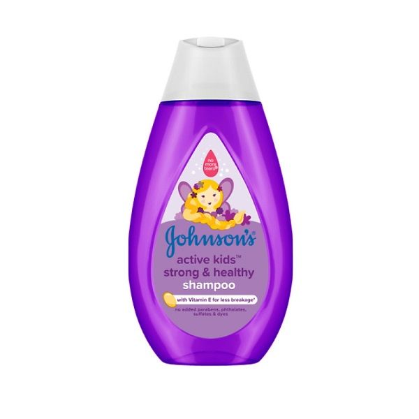 Dầu Gội Giúp Tóc Chắc Khỏe Cho Bé Gái Johnson’s Active Kids Strong & Healthy Shampoo 200ml