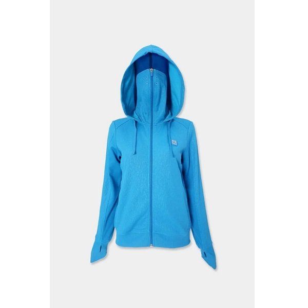 Áo Khoác UV Chân Cổ Cao Xanh Biển Couple TX 1016 (Store 5703)