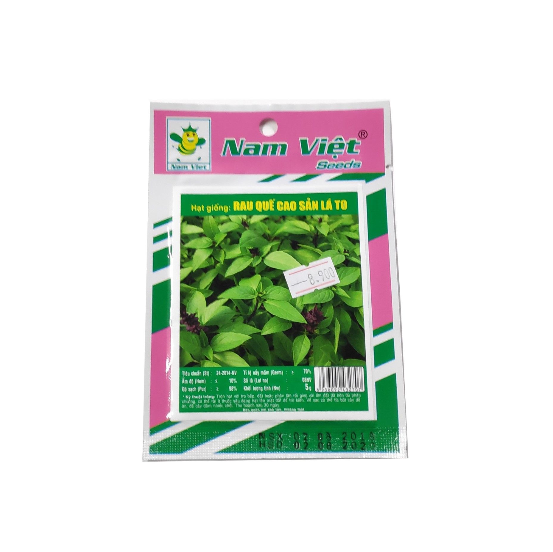 Hạt Giống Rau Quế Cao Sản Lá To