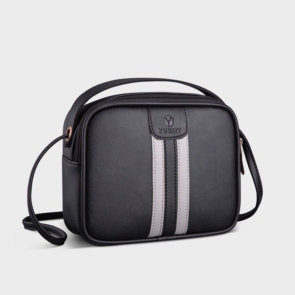 Túi Đeo Chéo Thời Trang Màu Đen Yuumy YN102D (Store 5703)