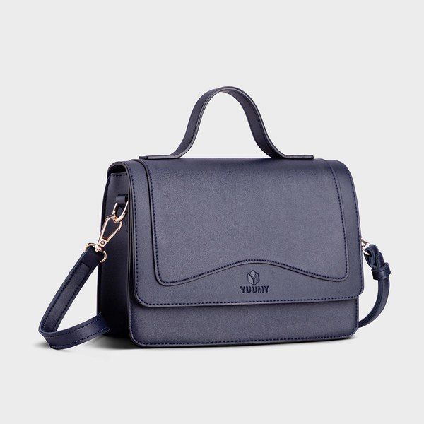 Túi Đeo Chéo Thời Trang Màu Xanh Đen Yuumy YN106X (Store 5703)