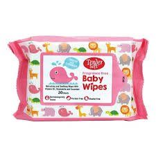 Khăn Ướt Tendersoft FF Baby Wipes 30 Tờ (Hồng)
