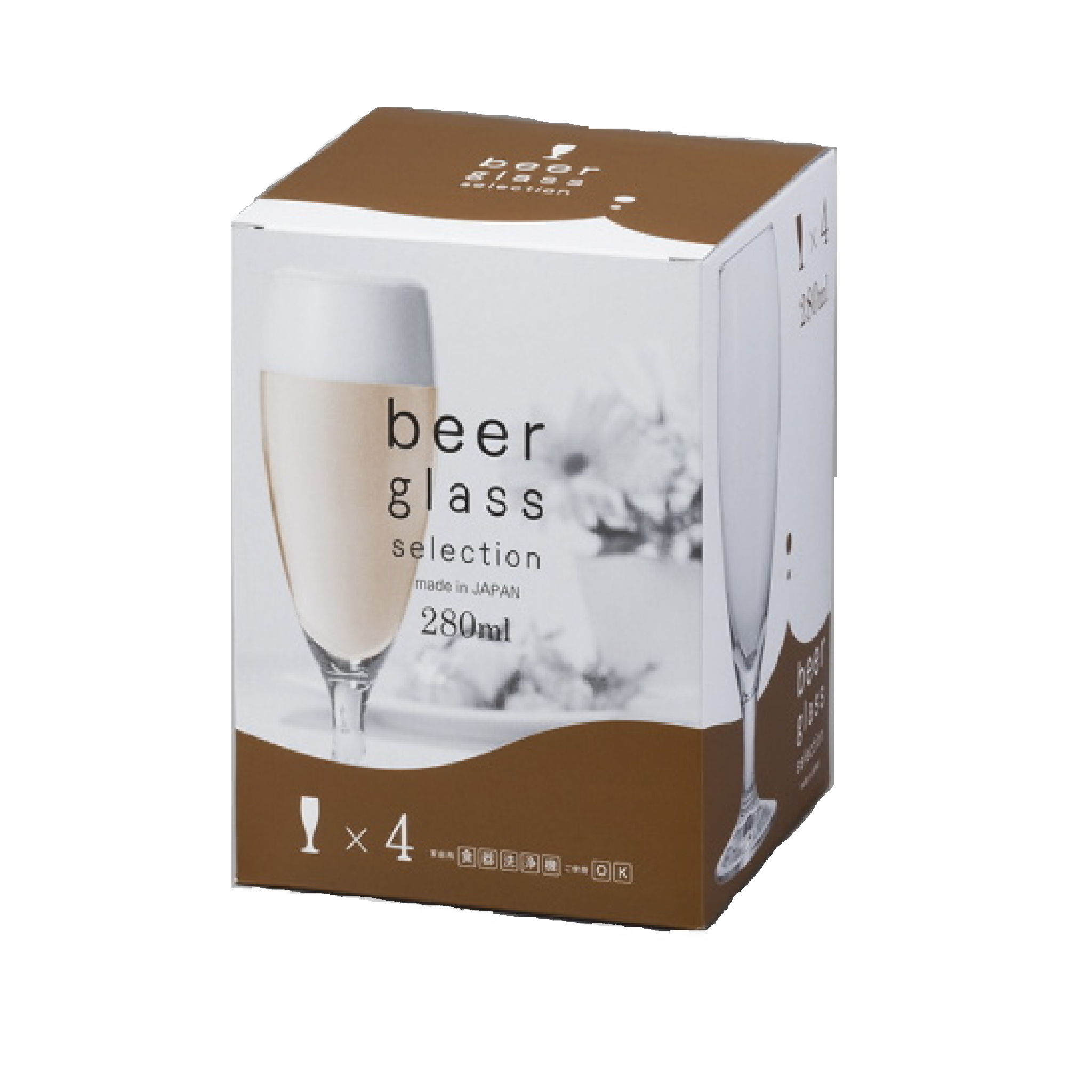 Hộp 4 Ly Bia S-5632 (280ml)