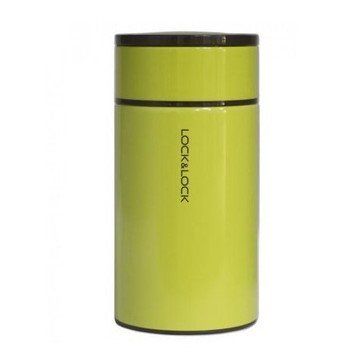 Hộp Giữ Nhiệt Đựng Thức Ăn Lock & Lock Column Food Jar 750ml Xanh Lá