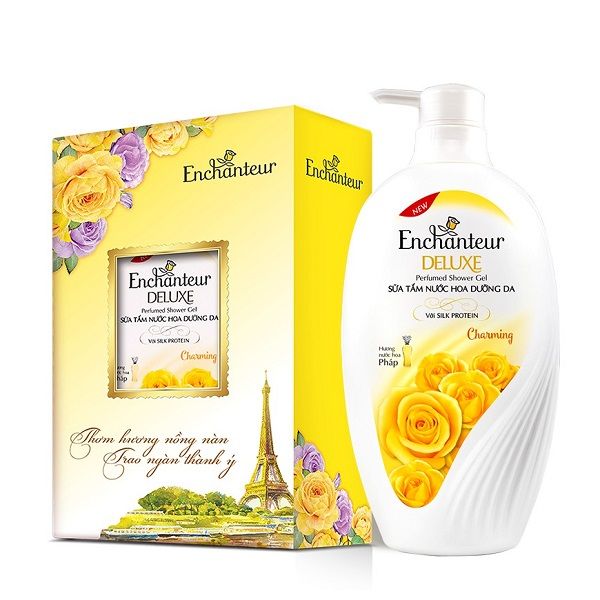 Hộp Quà Enchanteur Sữa Tắm Charming 650g