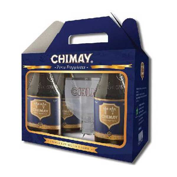 Hộp 3 Chai Bia Chimay Blue 330ML