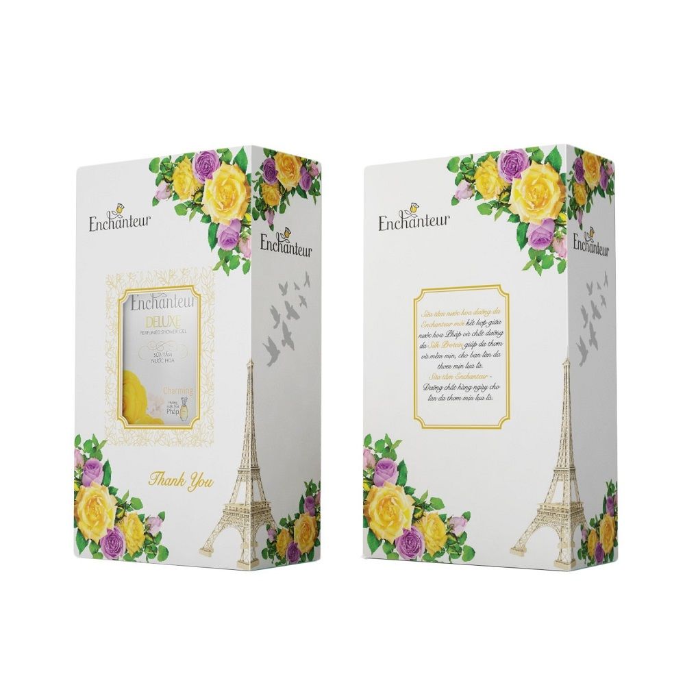 Hộp Quà Enchanteur (Sữa Tắm Charming 650g)