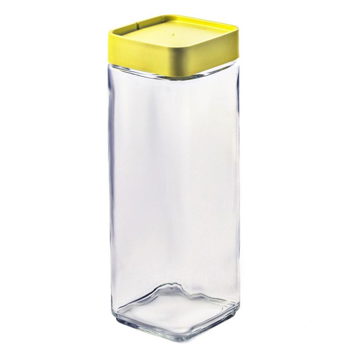 Hũ Thủy Tinh Vuông Glasslock 1.3L IP606