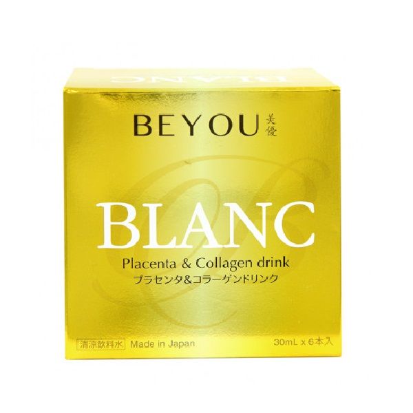 Thực Phẩm Bảo Vệ Sức Khỏe Beyou Blanc Placenta & Collagen 30ml - 6 Chai