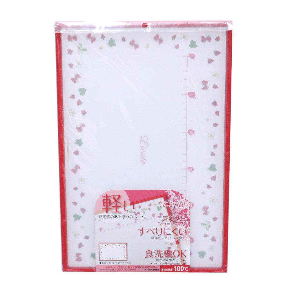 Thớt Petit Strawberry Pearl Metal 23 x 34 x 1CM ( Cỡ M)