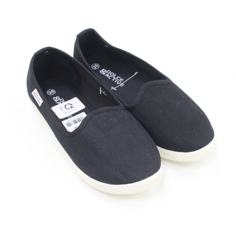 Giày Slipon Nữ D&A EP L1704 Đen
