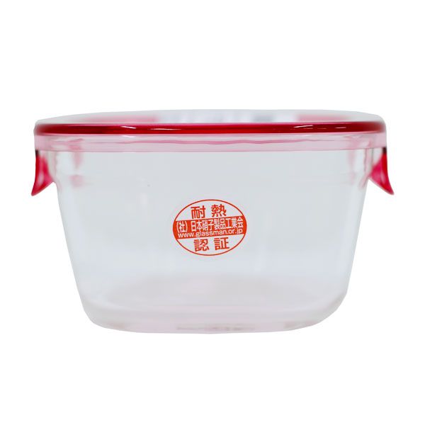 Hộp Thủy Tinh Vuông IWAKI 200ml