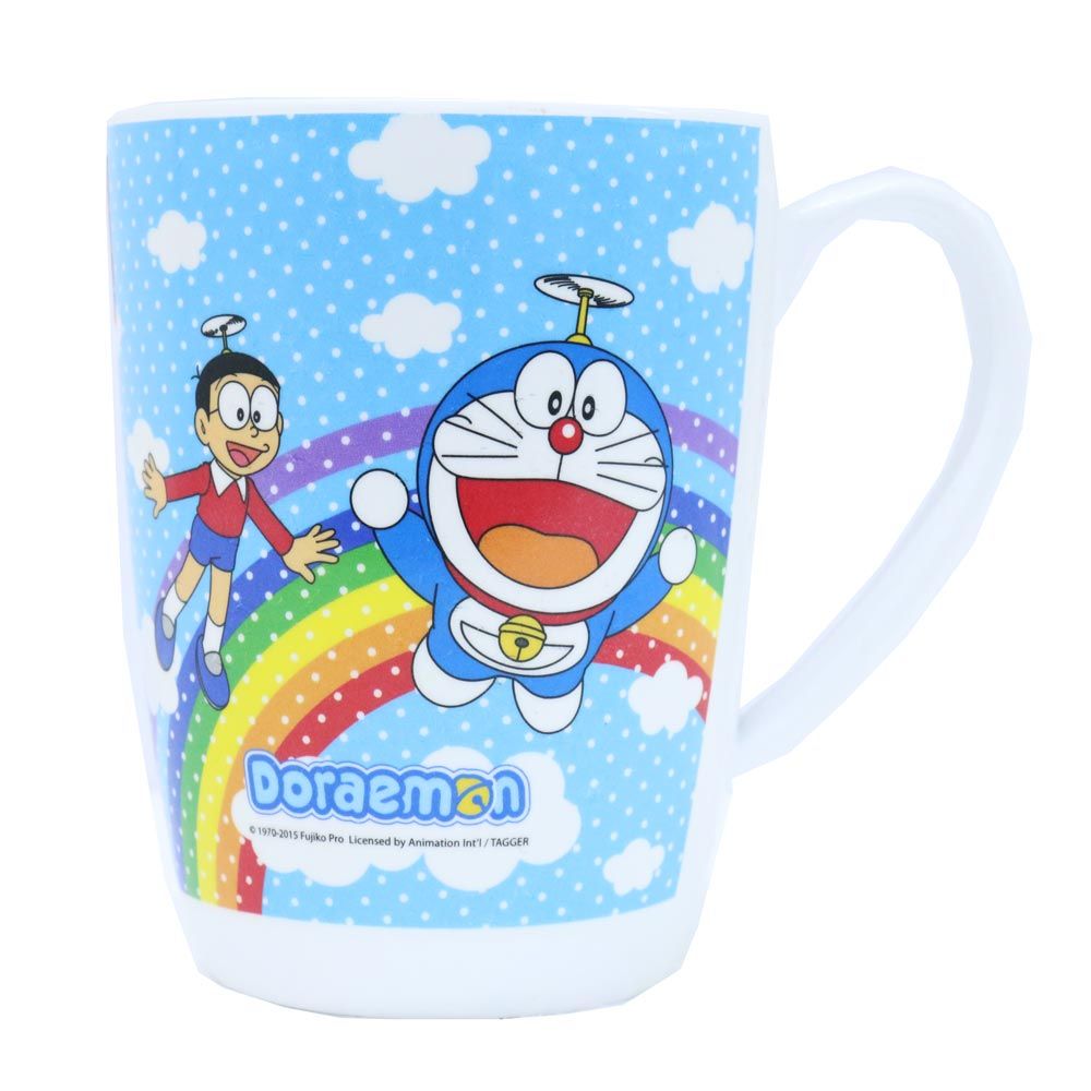 Ly có quai 3 inch (7.5CM) DORAEMON RAINBOW (CAO)