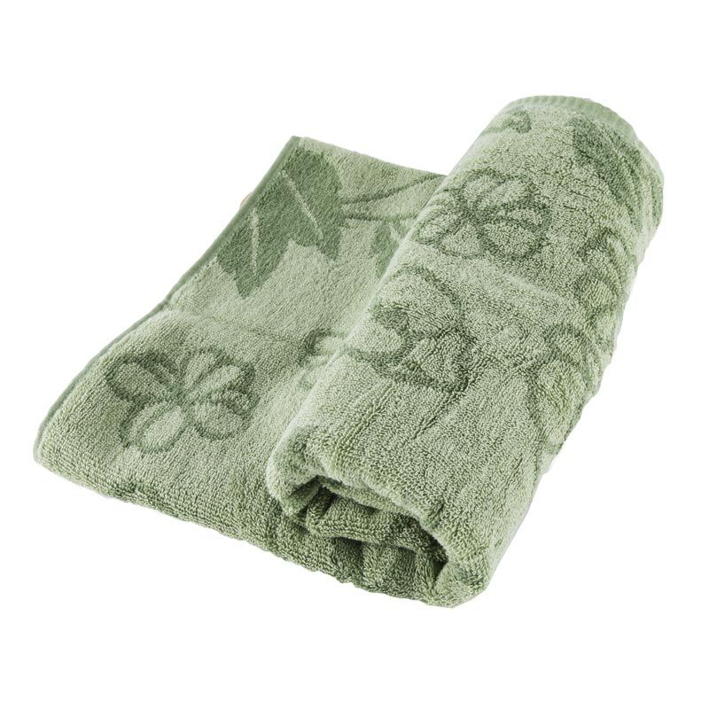 KHĂN TAY ORGANIC HOA VĂN BÔNG HOA TOPVALU 33X35 46G
