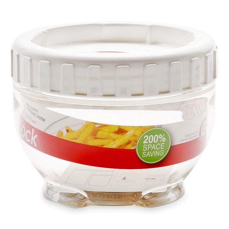 Hộp Đựng Thực phẩm Interlock 300ml INL306W - 95 x 73mm