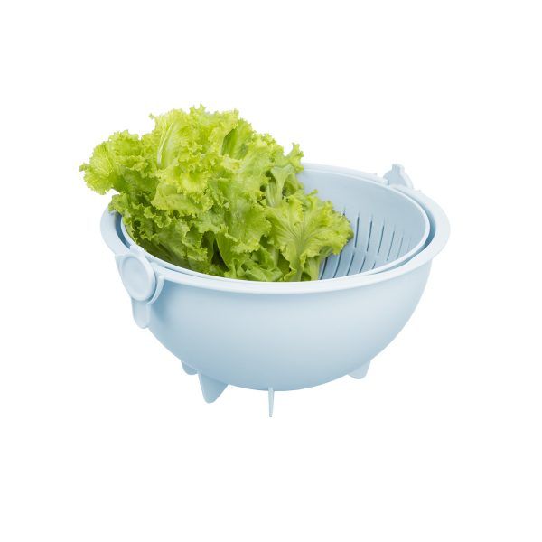 Bộ Thau Rổ Xoay Đa Năng Yoko 28 CM