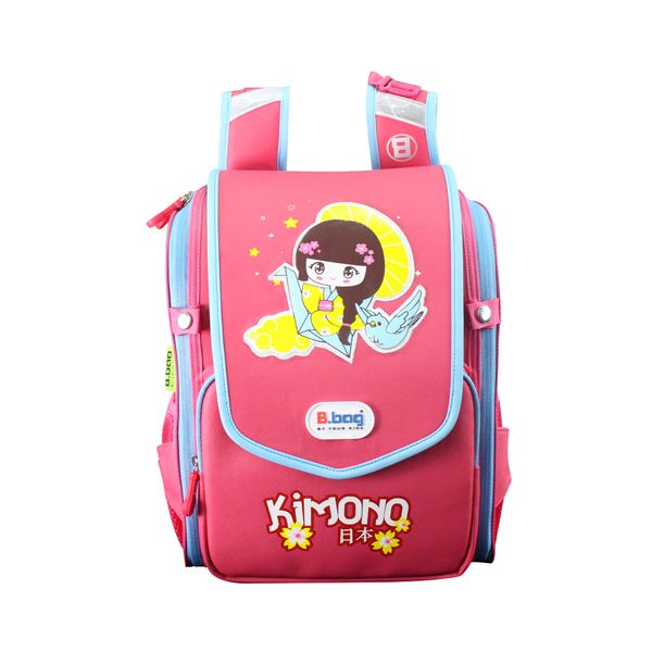 Balo Chống Gù B.bag Japanese Style-Kimono B-12-111 Hồng