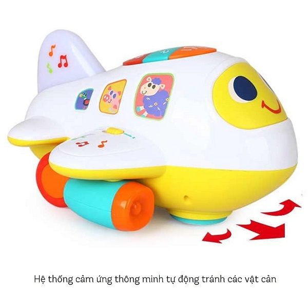Đồ Chơi Máy Bay Có Nhạc Và Đèn Peek A Boo 6103
