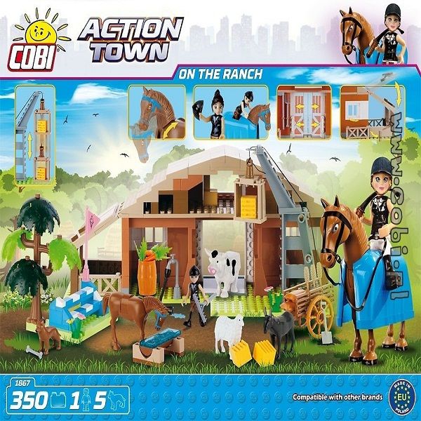 TLM COBI 1867 LẮP RÁP NÔNG TRẠI